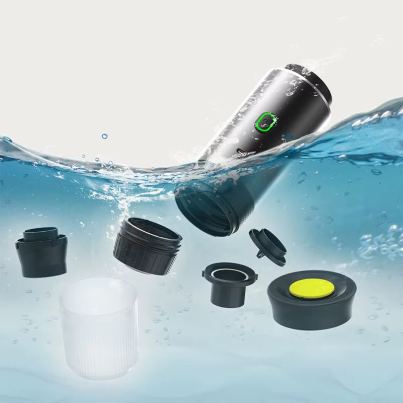 USB Rechargeable Portable Coffee Maker for Capsules 3-In-1 Capsule Coffee Maker Small Wireles Electric Espresso Machine Dropship